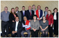 Thumbnail - clicking will open full size image - Dr. Roubideaux with the Tribal Self-Governance Advisory Committee