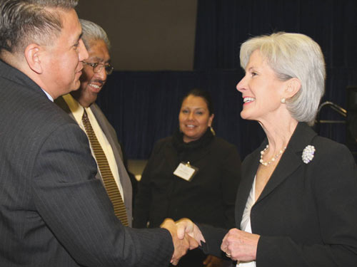 Secretary Sebelius at the HHS Tribal Budget Formulation and Consultation Session
