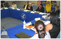 Thumbnail - clicking will open full size image - Group photo of senior HHS and Secretary Sebelius