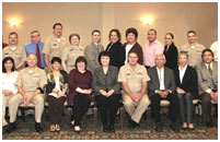Thumbnail - clicking will open full size image - Group photo of IHS Senior Leadership, Area Directors and Chief Medical Officers
