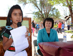 Thumbnail - clicking will open full size image - Let's Move! in Indian Country Celebrates 3rd Anniversary at the Pueblo of Zuni in New Mexico