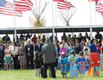 Thumbnail - clicking will open full size image - President Obama’s Trip to the Standing Rock Sioux Reservation in North Dakota