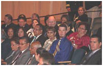 Thumbnail - clicking will open full size image - Audience photograph
