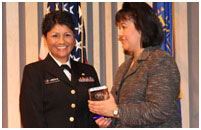 Thumbnail - clicking will open full size image - Dr. Roubideaux and CAPT Carol Lincoln