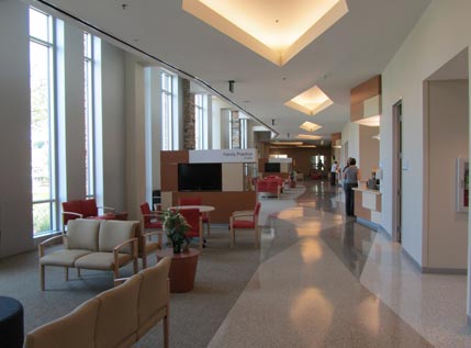 CNMC outpatient clinic waiting room
