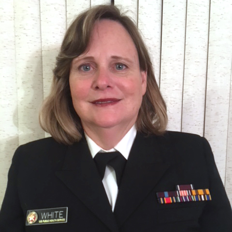 Cmdr. Colleen White, RDH, MPH, Senior Dental Hygienist at Gallup Indian Medical Center