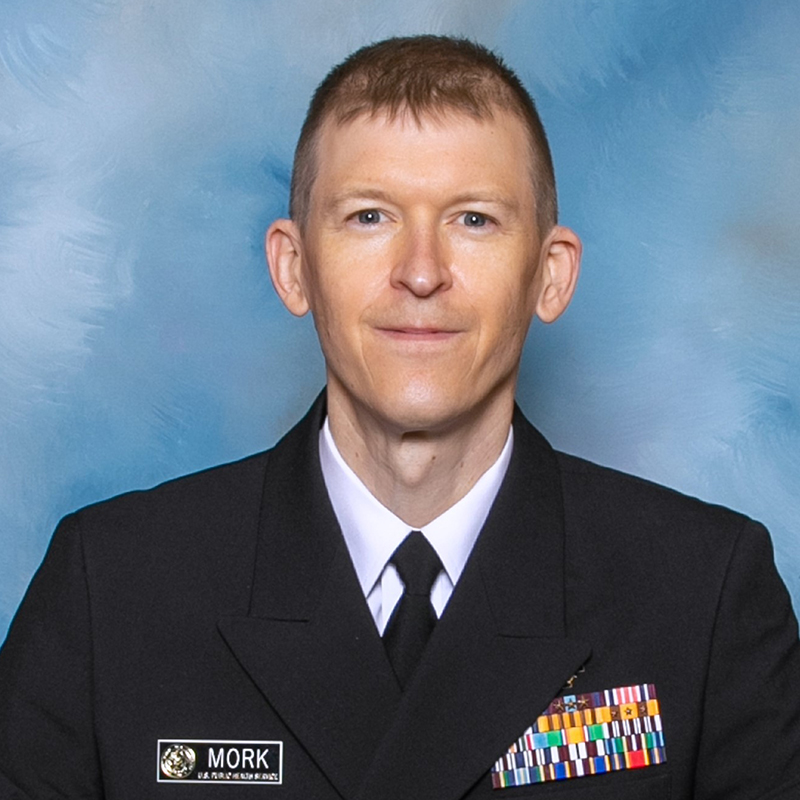 Capt. Nathan Mork, oral health promotion disease prevention officer, Division of Oral Health, Indian Health Service