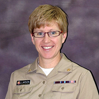 Cmdr. Brandy Larson, DDS, Dental Director, Cass Lake IHS Hospital Dental Clinic