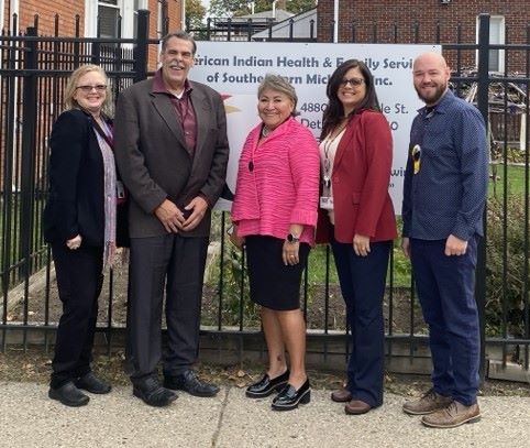 Visit to the American Indian Health & Family Services