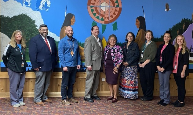 Visit to the Nottawaseppi Huron Band of the Potawatomi’s Pine Creek Health Facility