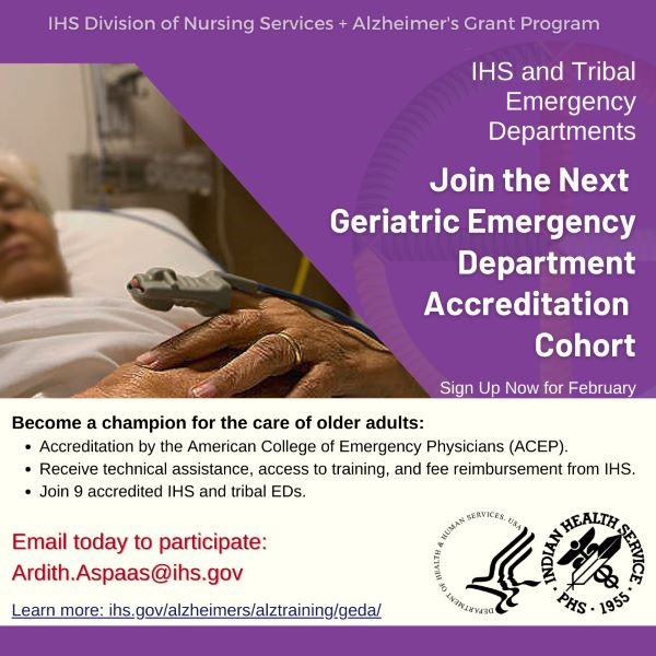 Now Recruiting: New Geriatric Emergency Department Accreditation Cohort