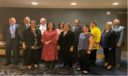 Tribal Self-Governance Advisory Committee members in Washington, D.C.