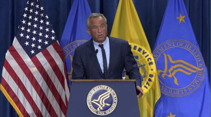 HHS Secretary Robert F. Kennedy, Jr. provides remarks at a reception event February 18