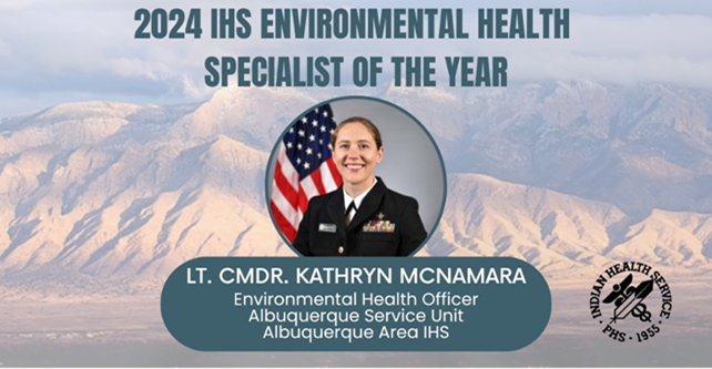 IHS 2024 Environmental Health Specialist of the Year