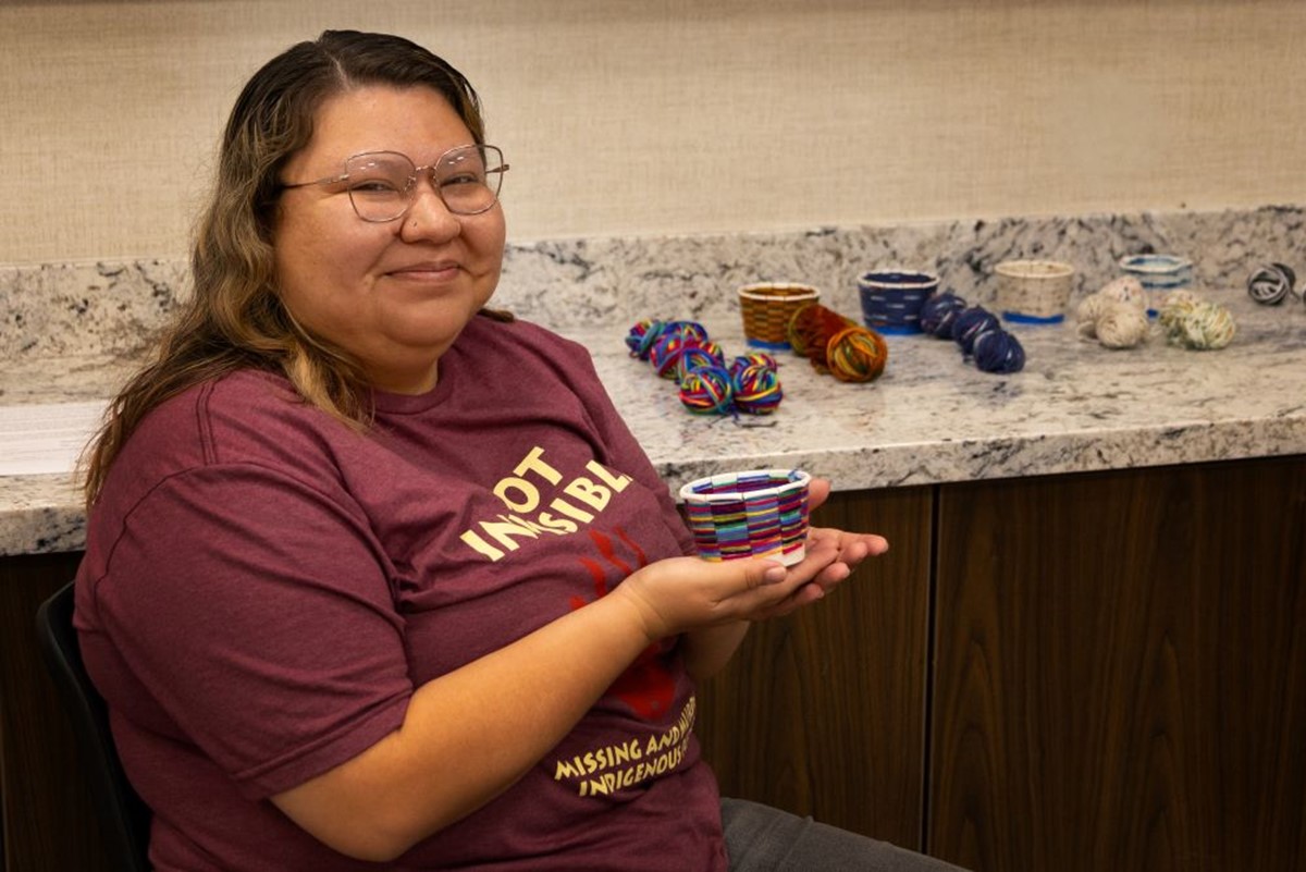  Indian Healthcare Resource Center of Tulsa Host Basket Weaving Workshop