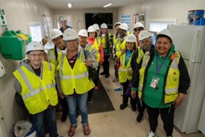 Elders Tour New Facilities at Indian Health Board of Minneapolis 