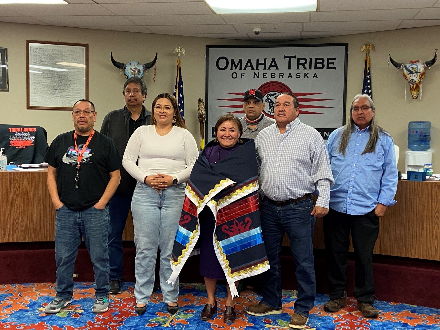 Visit with the Omaha Tribe of Nebraska in Macy, NE