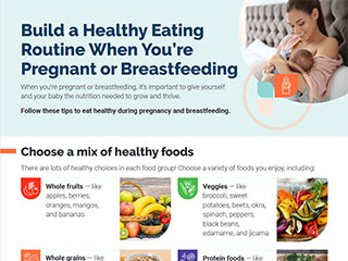 Nutrition Needs During Pregnancy and Breastfeeding 