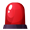 a red siren light