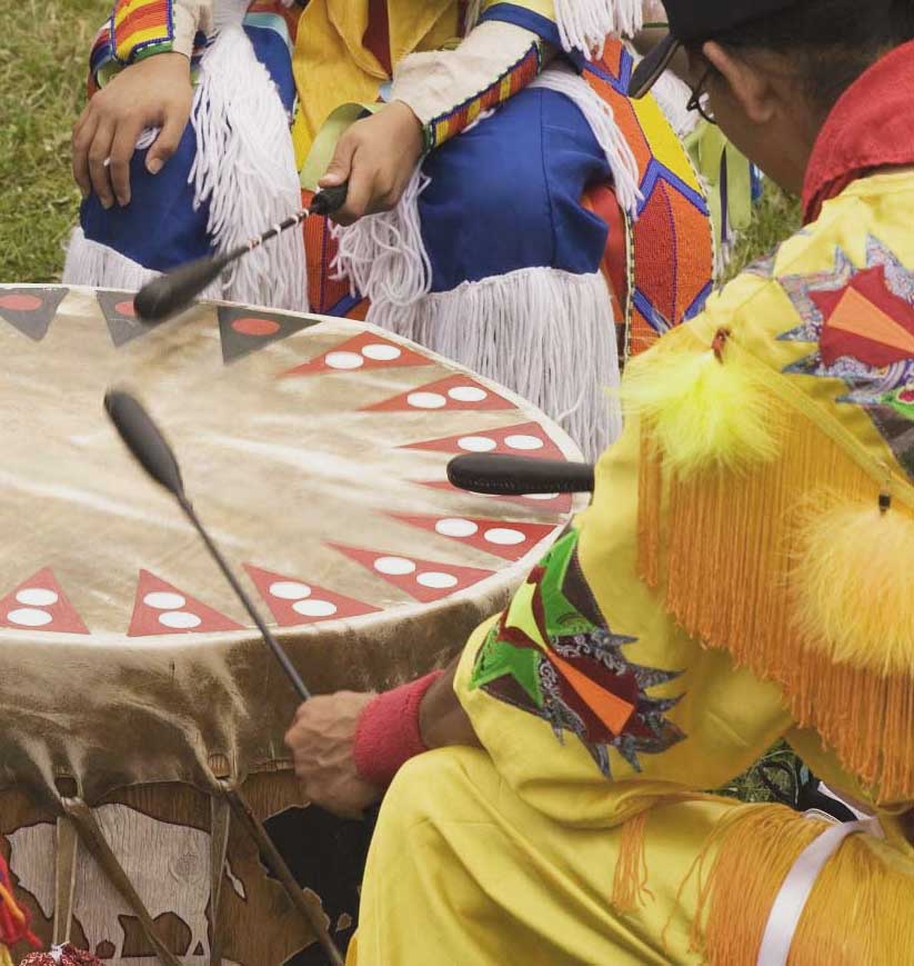 Native American drummers