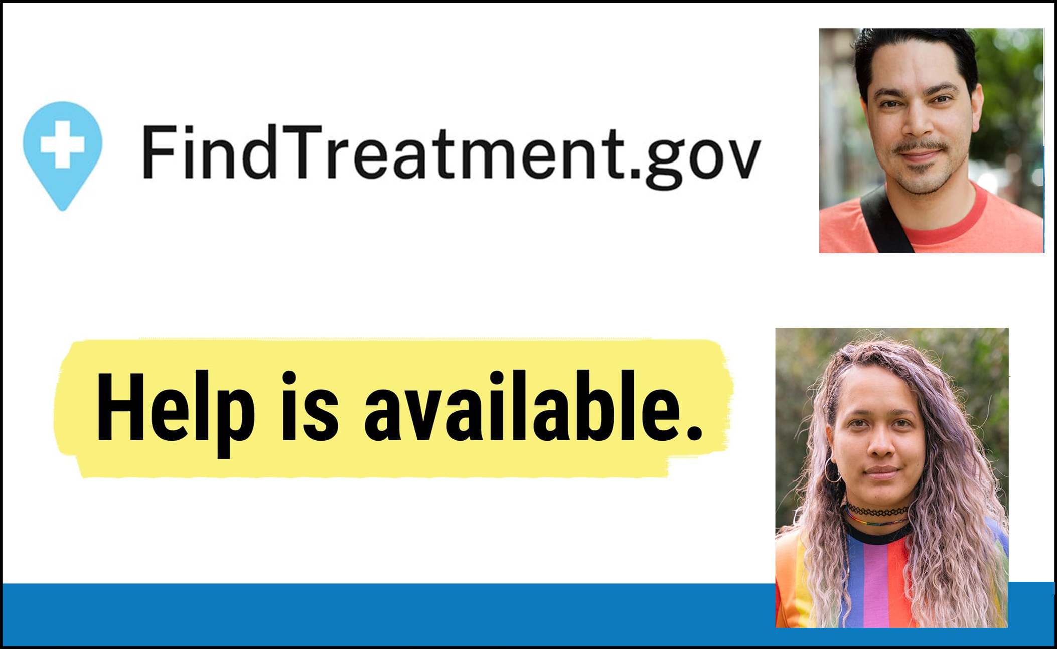 Find Treament.gov. Help is available.