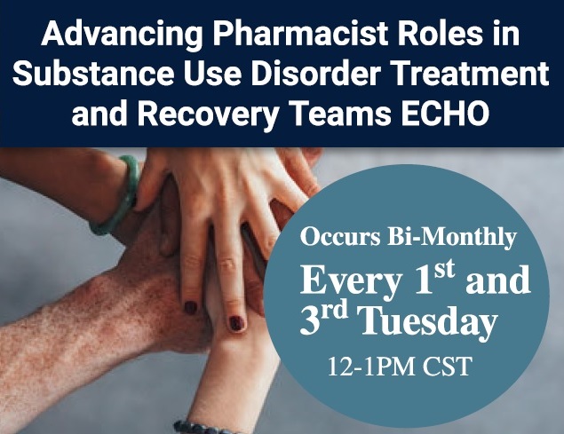 Pharmacist Echo Flyer: Occurs Bi-Monthly Every 1st and 3rd Tuesday 12-1 PM CST