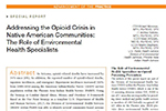 Addressing the Opioid Crisis in Native American Communities