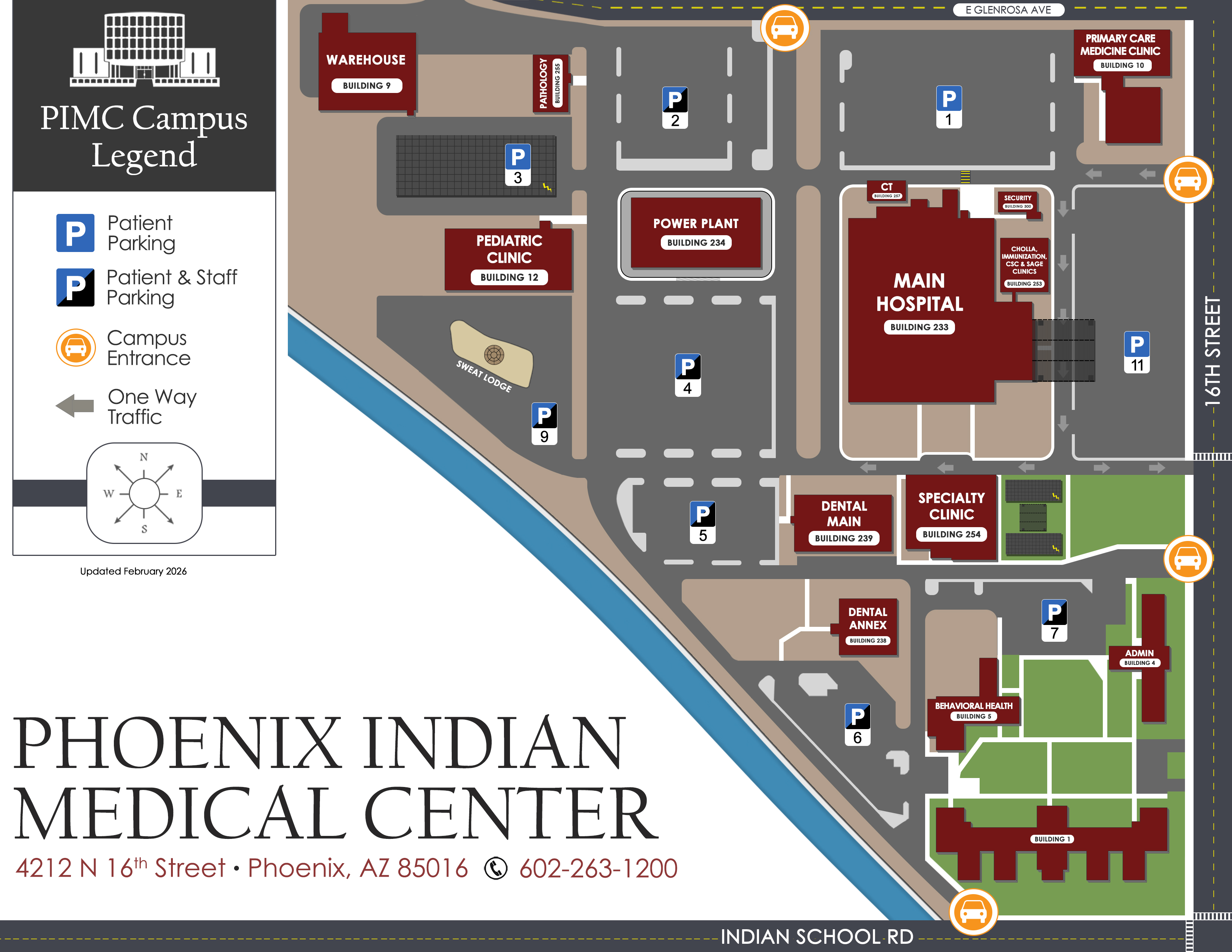 PIMC Campus Map