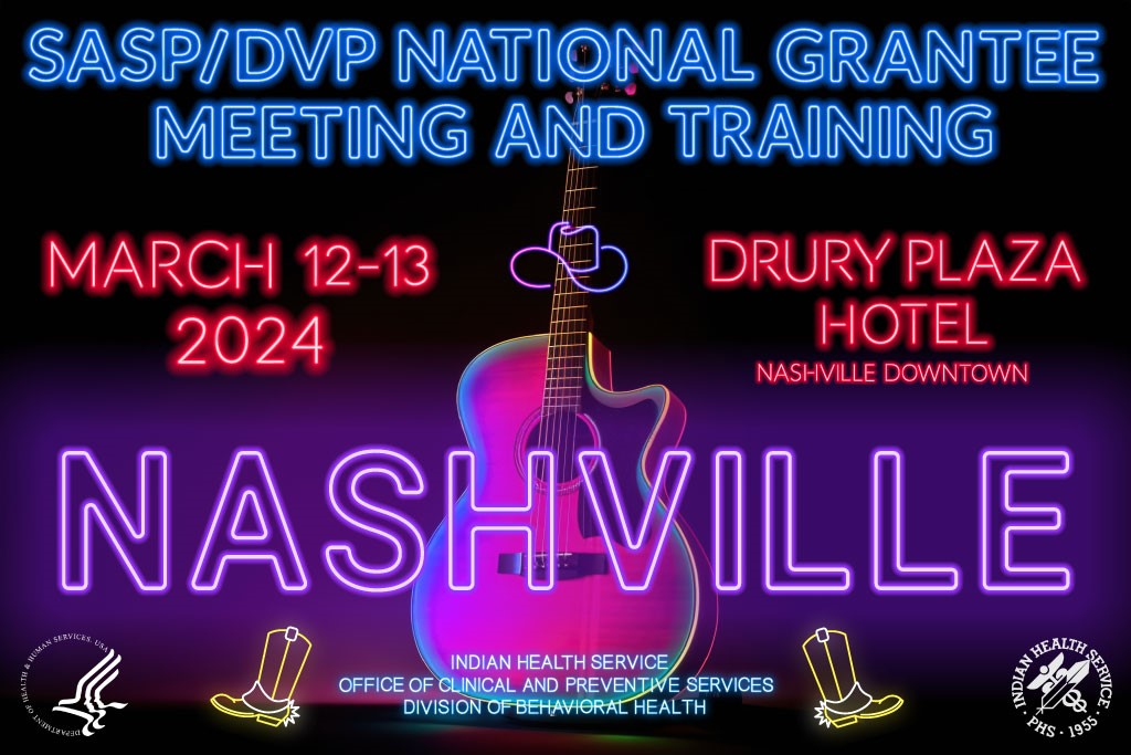2024 SASP/DVP National Grantee and Meeting flyer