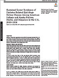 Sustained Lower Incidence of Diabetes-Related End-Stage Kidney Disease Among American Indians and Alaska Natives, Blacks, and Hispanics in the U.S., 2000-2016