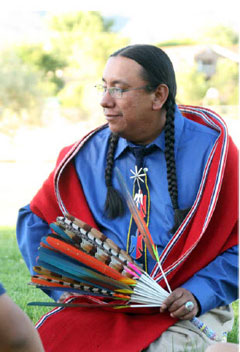 Photo of a Tribal leader Photo of a Tribal leader