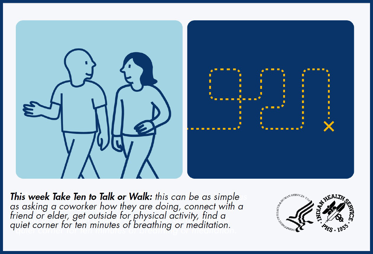 Walk and Talk Infographic